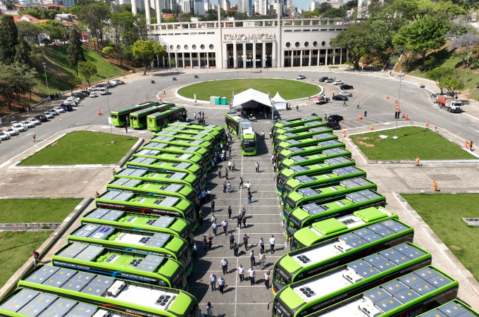 São Paulo adds 50 new electric eMillenium buses to growing portfolio of e-bus transportation