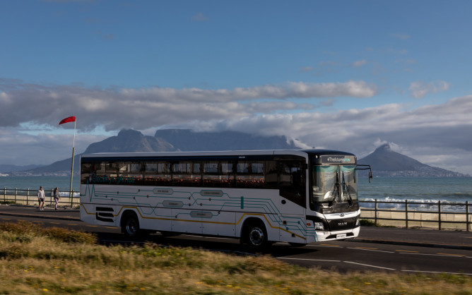 MAN delivers first electric bus made entirely in South Africa