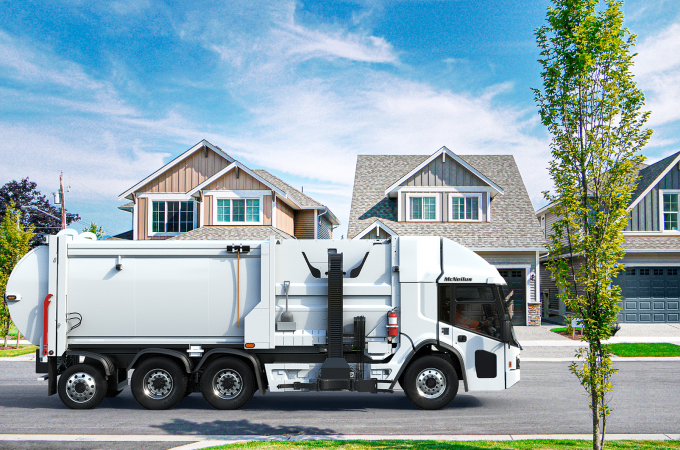 McNeilus announces first order for 50 units of upcoming electric refuse truck