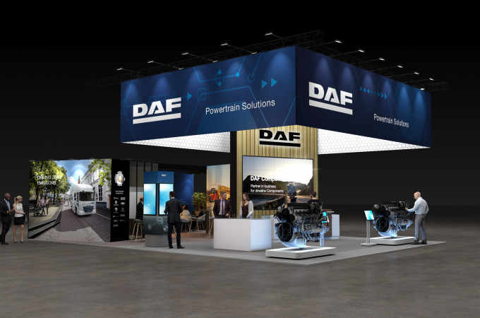 DAF Components displays new Paccar engines at Busworld Europe