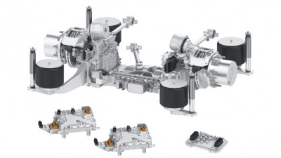 ZF unveils AxTrax 2 LF at Busworld 2023