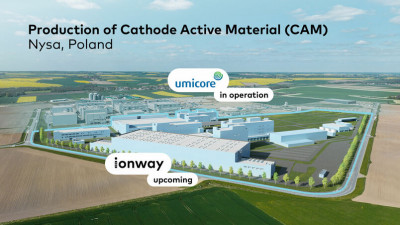 PowerCo establishes battery cathode materials joint venture, announces plans for Polish plant