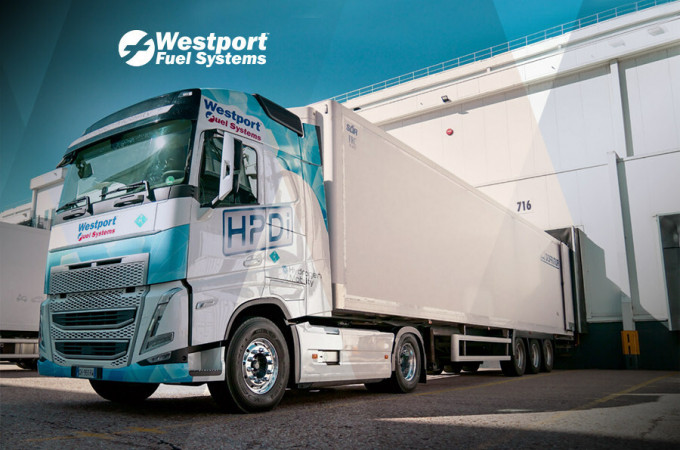 Westport trials hydrogen ICE truck in Spain