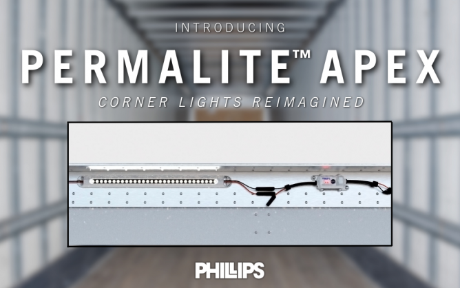 Phillips Industries launches low-profile and durable interior trailer lights