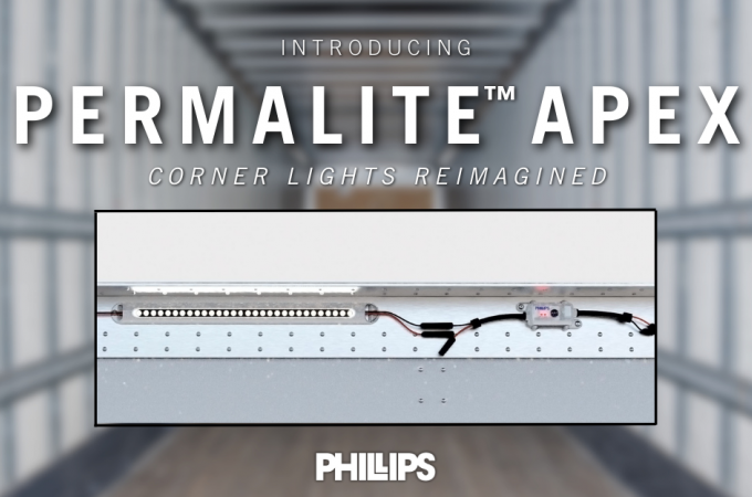 Phillips Industries launches low-profile and durable interior trailer lights