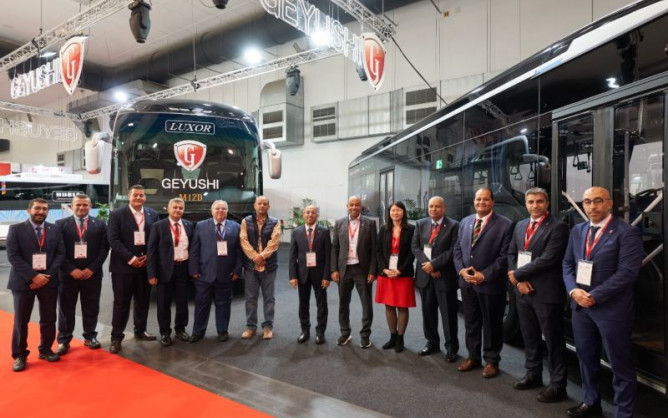 Egyptian bus builder debuts at Busworld Europe