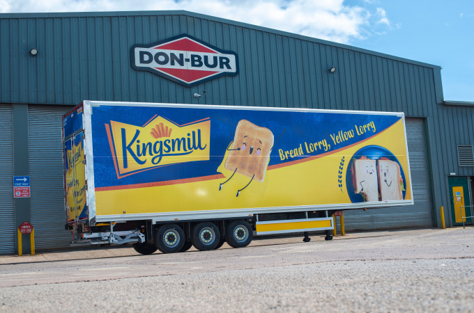 Don-Bur and Allied Bakeries unveil new double-deck trailer
