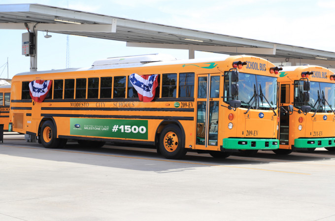 Blue Bird delivers its 1,500th electric school bus