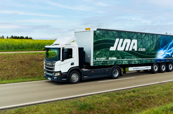 Scania forms joint venture with Sennder for leasing electric trucks on pay-per-use basis