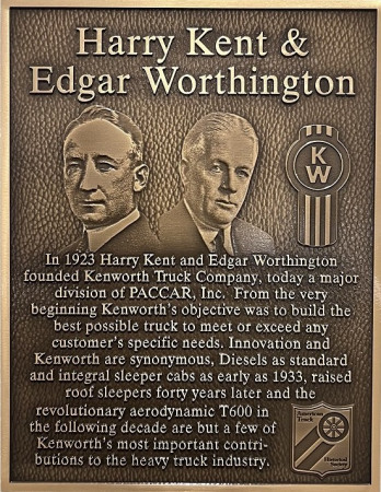 Kenworth reaches 100 years as founders inducted into the American Trucking Industry Leader Hall of Fame