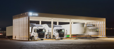 Einride opens charging station in Sweden