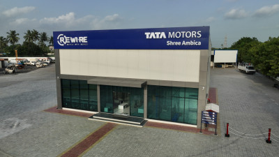 Tata Motors inaugurates third vehicle scrapping facility - in the town of Surat