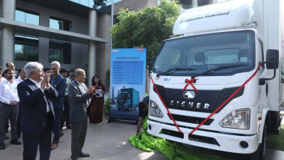 VECV delivers first 5.5t Eicher-branded electric truck
