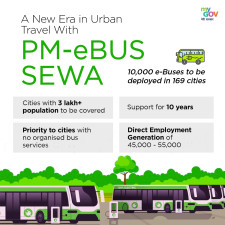 Indian Cabinet approves public-private partnership e-bus scheme