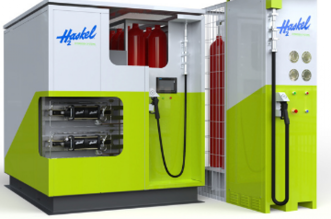 Haskel scales up production of hydrogen refuelling stations