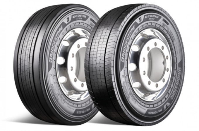 Bridgestone launches new HGV truck tyre range at Solutrans