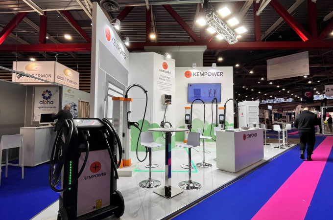 Kempower discuss its megawatt chargers at Solutrans
