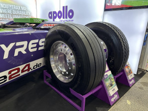 Apollo launches new generation truck tyre at Solutrans