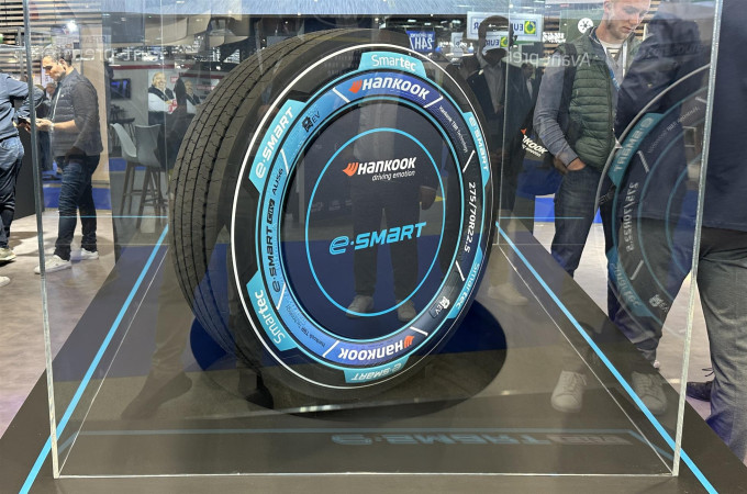 Hankook launches first EV-specific CV tyre prototype at Solutrans