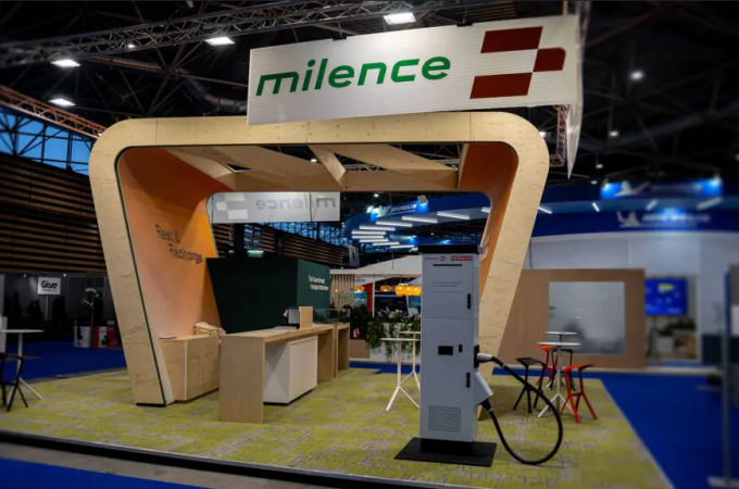 Milence presents megawatt charger prototype at Solutrans 2023