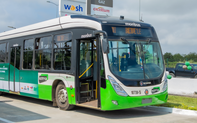Scania bus in biodiesel project using locally-sourced waste