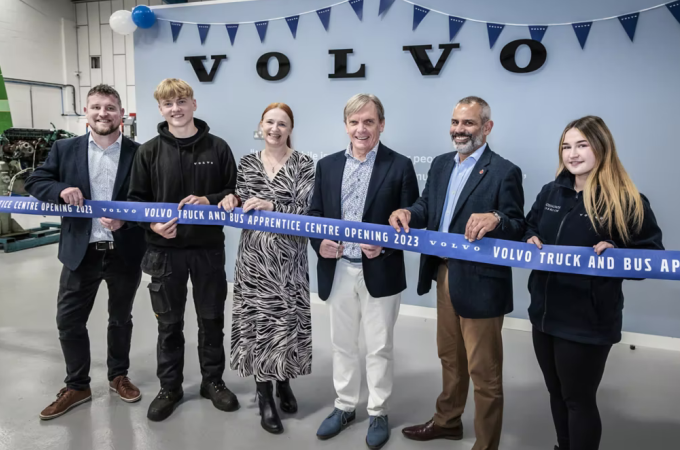 Volvo Trucks opens new training centre for UK apprentices