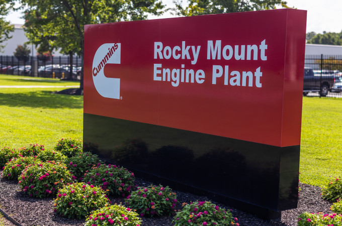 Cummins to invest USD580m in Rocky Mount Engine Plant