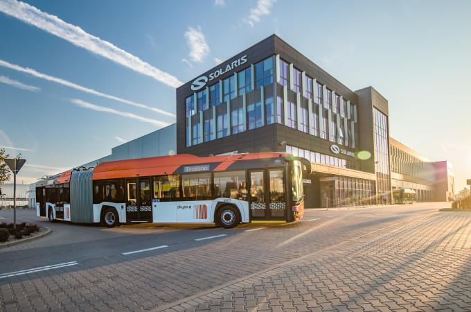 Solaris receives record order for 112 artic trolleybuses from Genoa