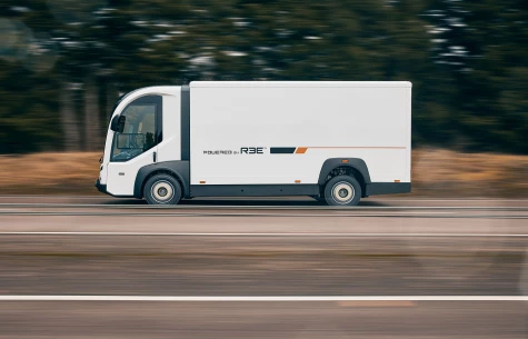 REE Class 4 electric chassis cab certified by U.S. authorities