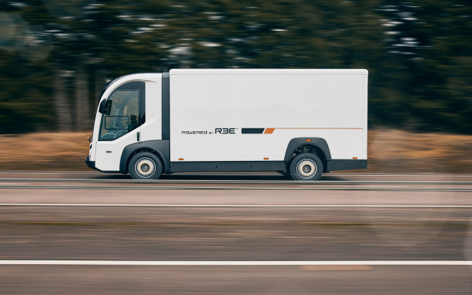 REE Class 4 electric chassis cab certified by U.S. authorities
