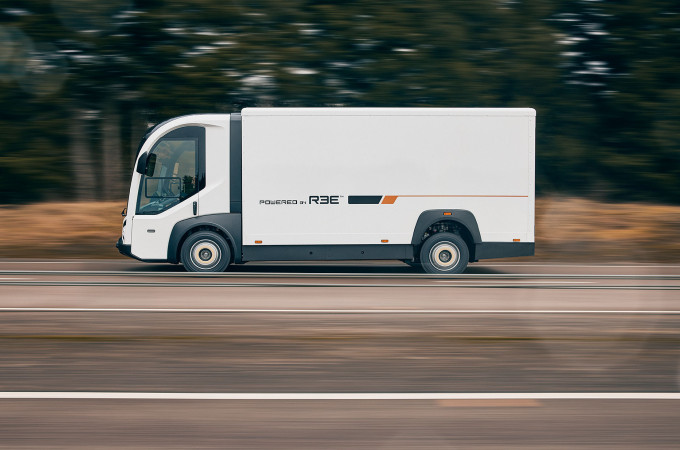 REE Class 4 electric chassis cab certified by U.S. authorities