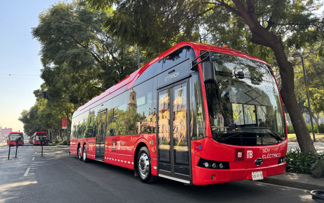 BYD delivers its first batch of electric buses to Mexico City