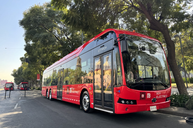 BYD delivers its first batch of electric buses to Mexico City