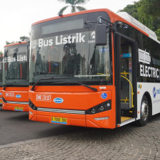 Indonesia begins switch to electric buses