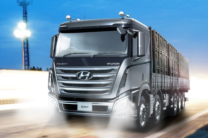Hyundai launches updated version of Xcient heavy truck