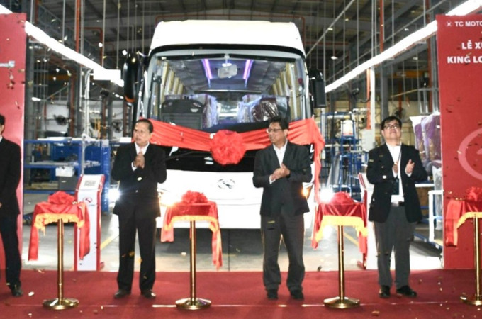 TC Motor begins assembly of King Long Euro V coach in Vietnam
