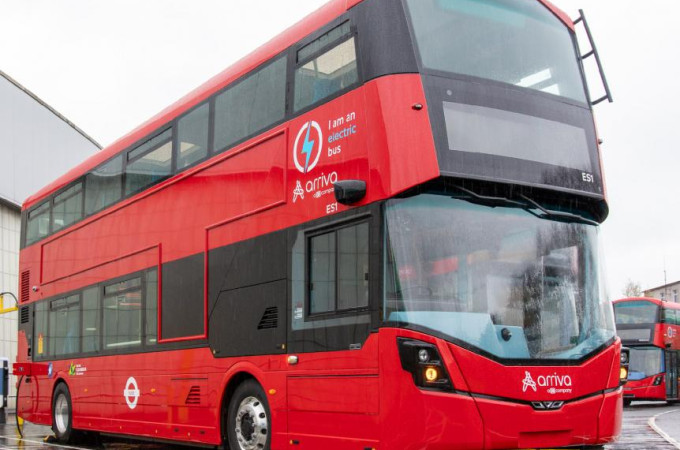 Wrightbus to deliver 87 battery electric buses to Arriva London from July