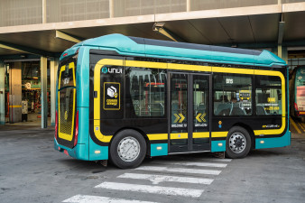 UNVI carries out first road tests with new 7-metre battery electric bus