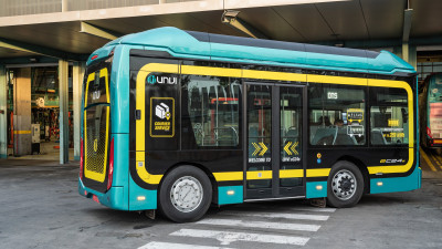 UNVI carries out first road tests with new 7-metre battery electric bus