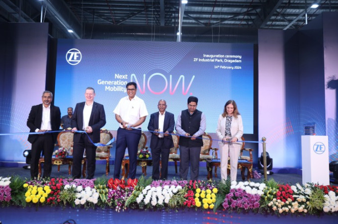 ZF opens new CV electrical components plant in Tamil Nadu