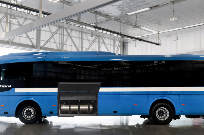 Irizar manufactures first LNG long distance coach