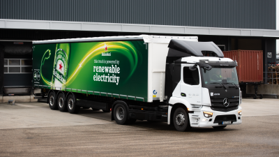 Einride and Heineken deploy five e-trucks across the Netherlands and Germany