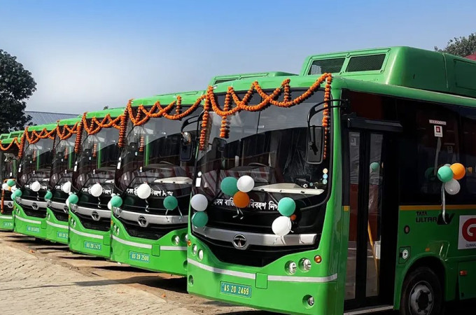Tata Motors delivers 100 Starbus EVs to Assam State Transport Corporation