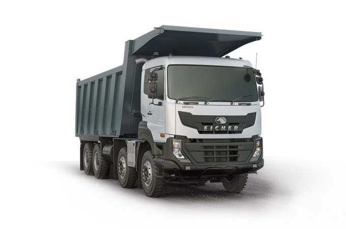 Eicher offers Pro 8035XM tipper truck with E-Smart Shift AMT transmission