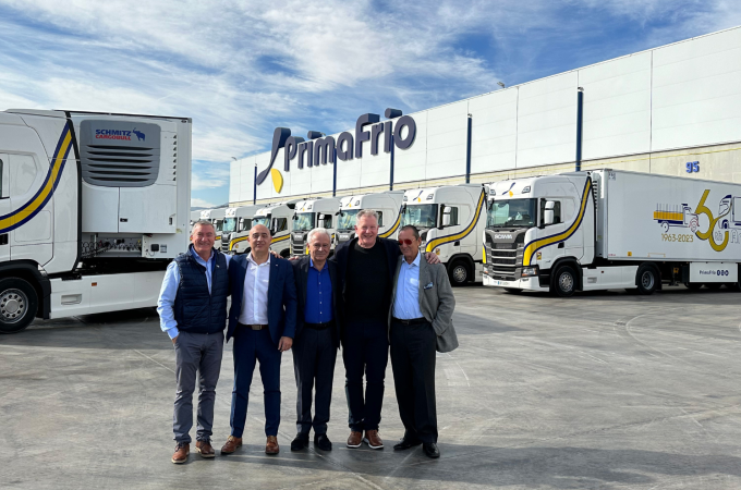 Schmitz Cargobull delivers 200 reefers to fresh produce logistics firm Primafrio