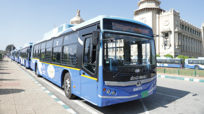 Tata Motors continues delivery roll out of 921 e-buses to Bengaluru