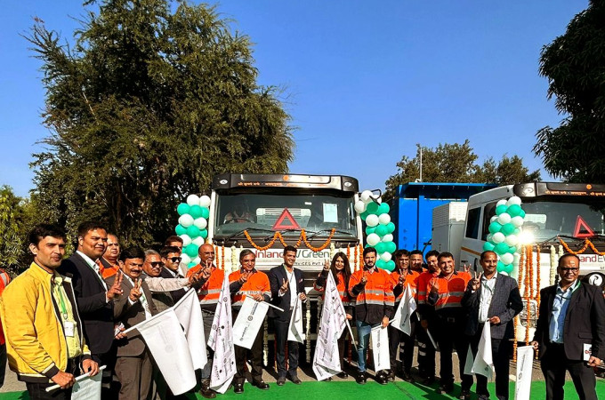 IPLTech Electric delivers ten fast charge electric heavy-duty tractor units to mining firm in Udaipur