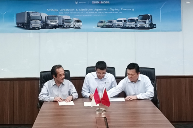 Foton partners with Indomobil in Indonesia for truck assembly and distribution