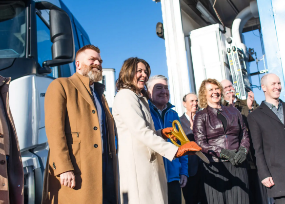 Hyla-branded fuel station opens in Alberta as part of initiative to put 5,000 hydrogen vehicles on the road