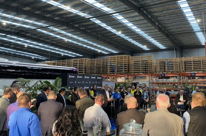 Irizar Asia Pacific opens a new warehouse in Melbourne